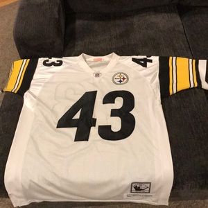 White Troy Polamalu Steelers Jersey